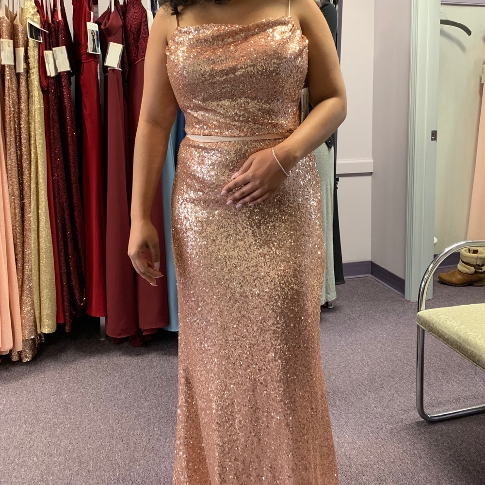 Rose Gold Sequence dress